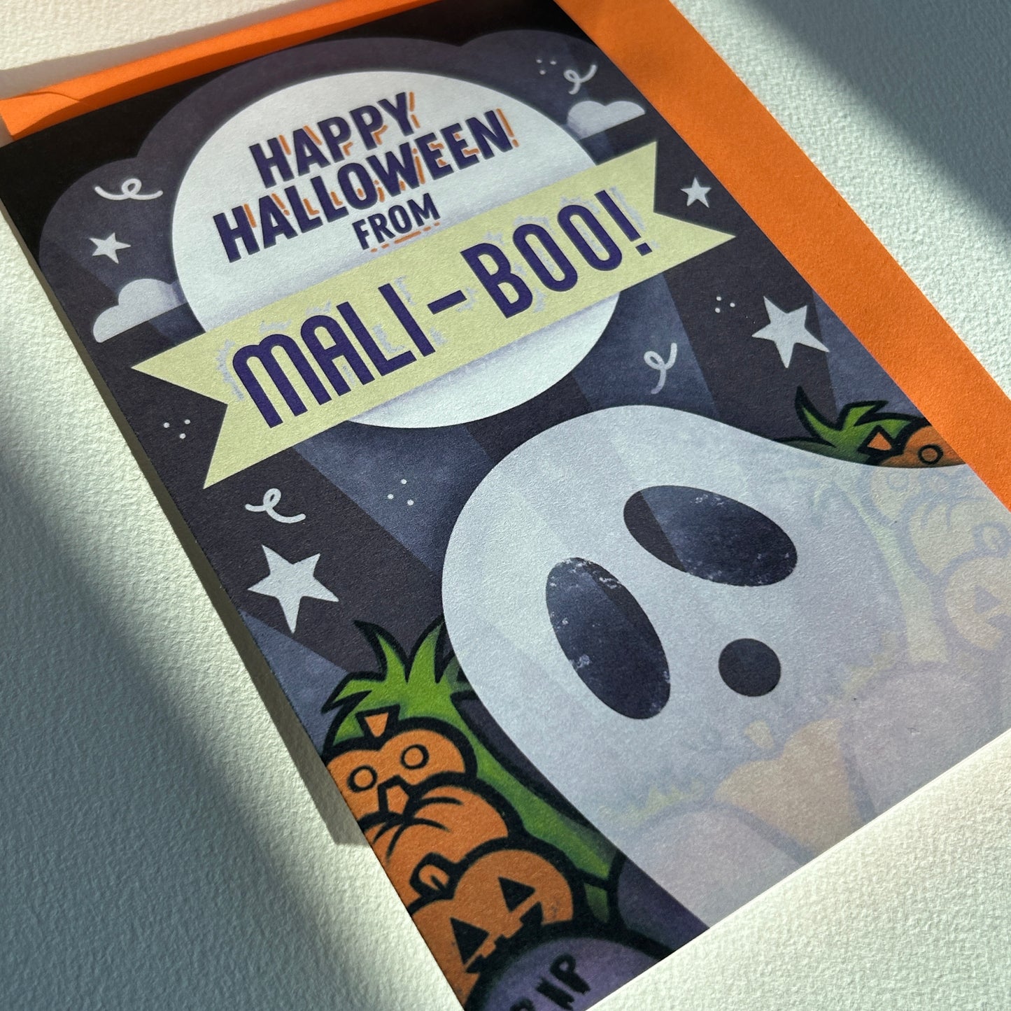 Mali-Boo Halloween Card