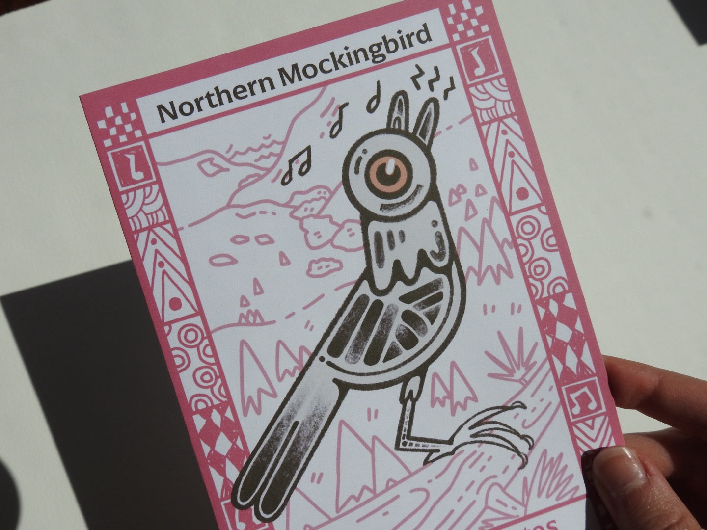 Mockingbird Postcard