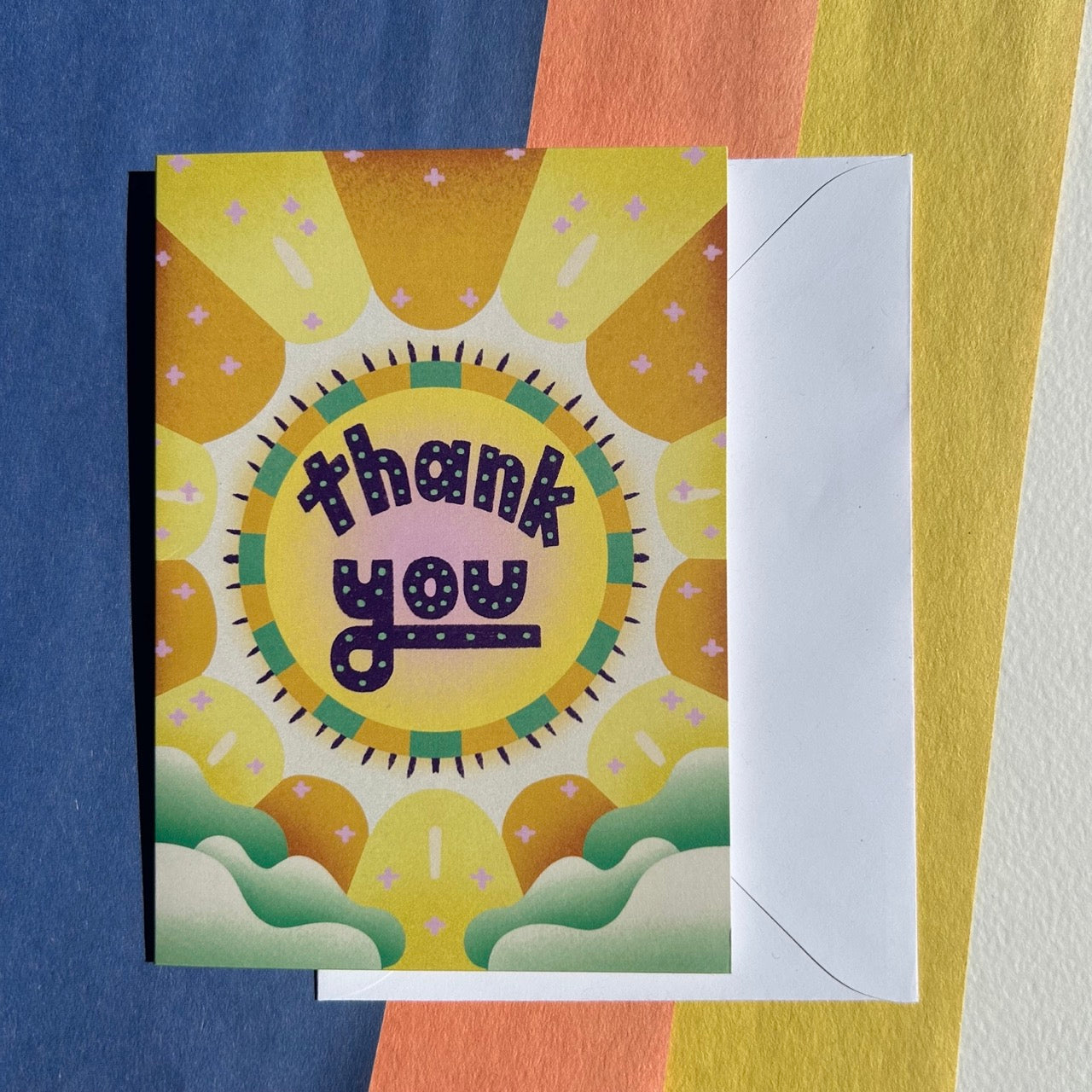 Sunshine Greeting Thank You Cards