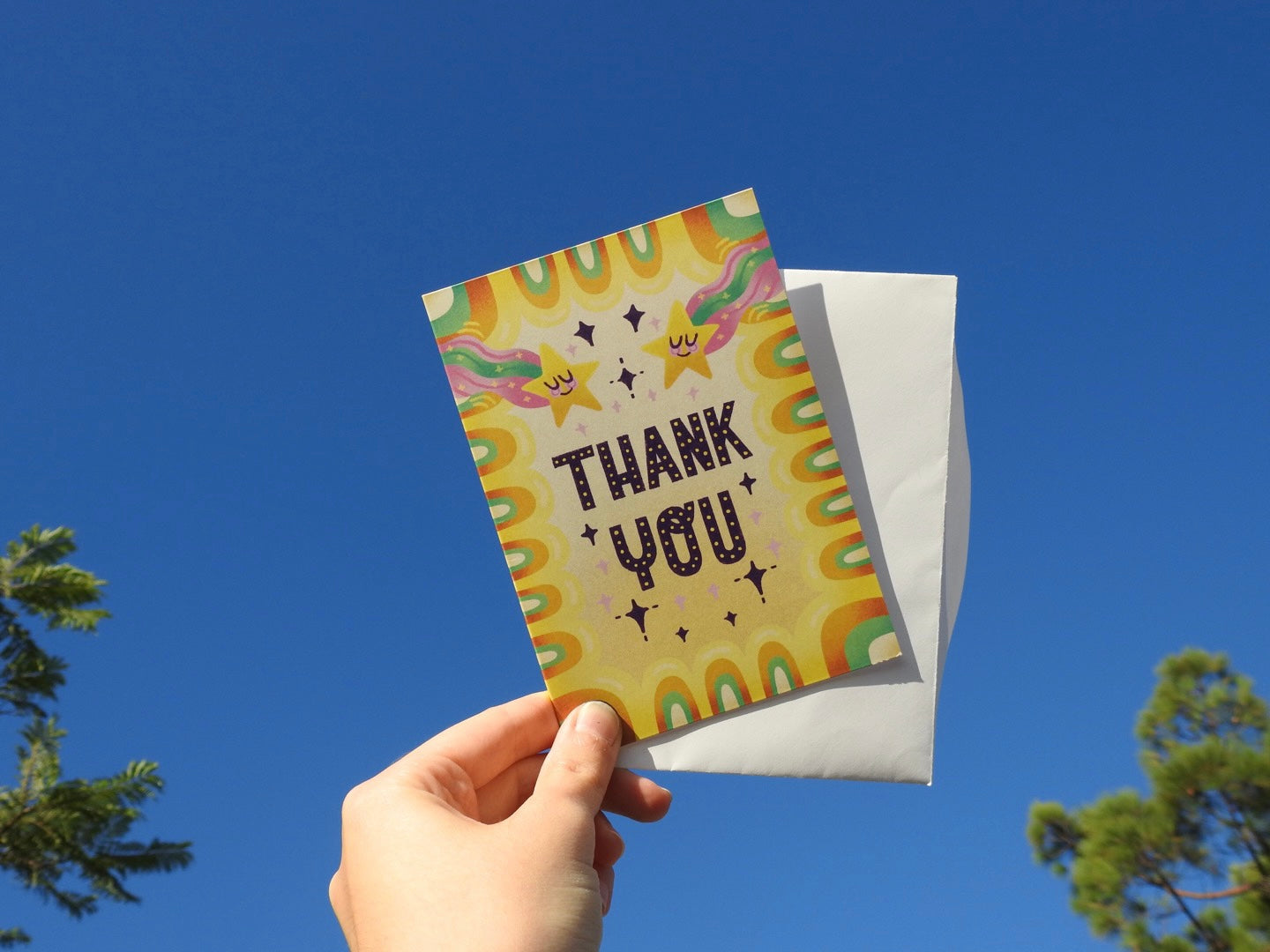 Sunshine Greeting Thank You Cards