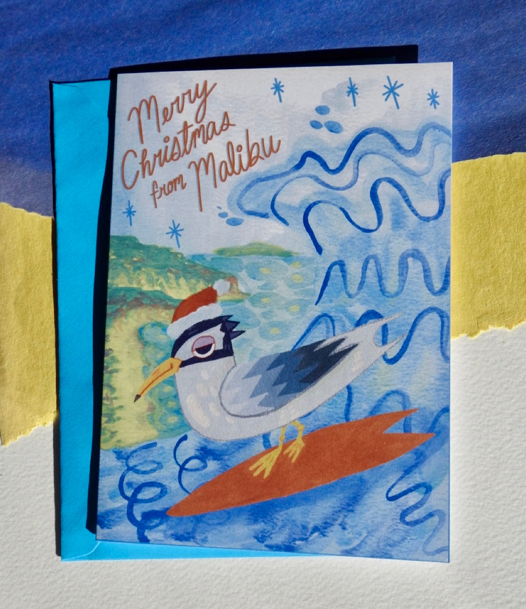 Malibu Tern Christmas Card